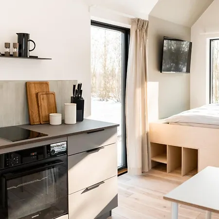 Minihäuser Im Skandinavischen Stil I Thülsfelder Talsperre Ferienhaus