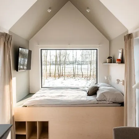 Minihäuser Im Skandinavischen Stil I Thülsfelder Talsperre Ferienhaus *